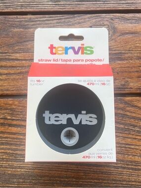 tervis straw lid for 16 oz tumbler. NIB